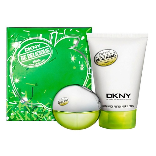 DKNY Набор Be Delicious dkny парфюмерный набор stories holiday set