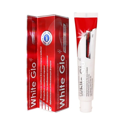 WHITE GLO Зубная паста профессиональный выбор, отбеливающая global white отбеливающая зубная паста extra whitening с древесным углем