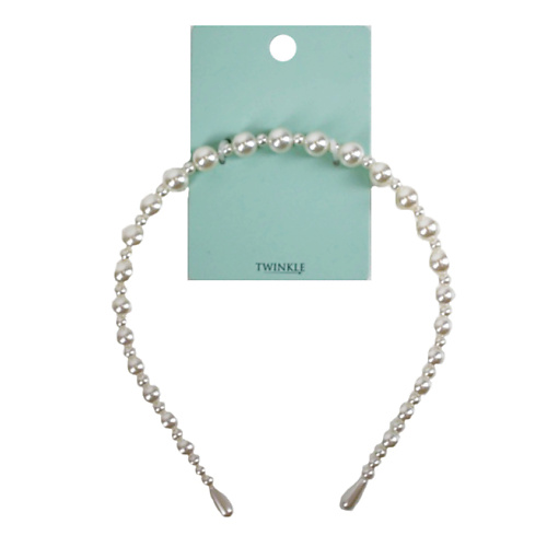 TWINKLE Ободок для волос Pearl карнавальный ободок ушки с бантиком