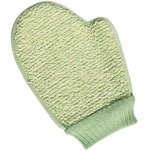 ECOCOCO Мочалка-рукавичка для тела массажная силиконовая мочалка для тела eliza home 68см бирюзовый wh90202