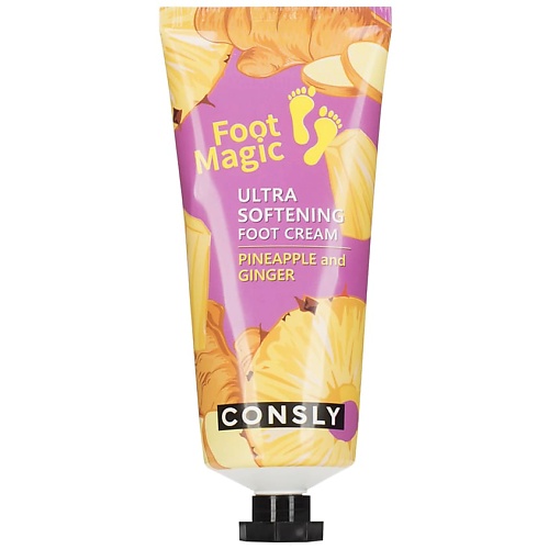 CONSLY Крем для ног ультрасмягчающий Ultra Softening Foot Cream luxvisage блеск для губ pin up ultra matt 18 cream praline 5 г
