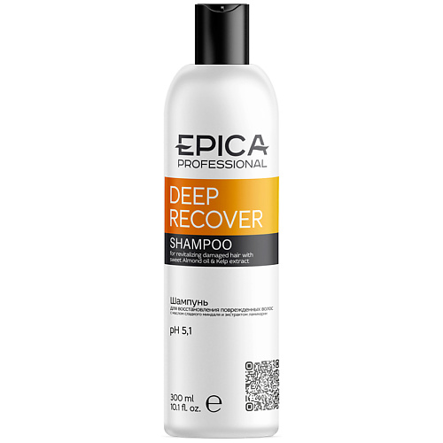 EPICA PROFESSIONAL Шампунь для восстановления повреждённых волос DEEP RECOVER шампунь оптимальное увлажнение deep brilliance chidbos32 946 мл