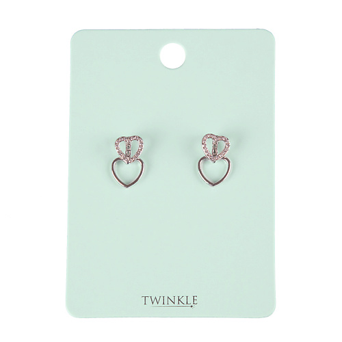 TWINKLE Серьги Hearts