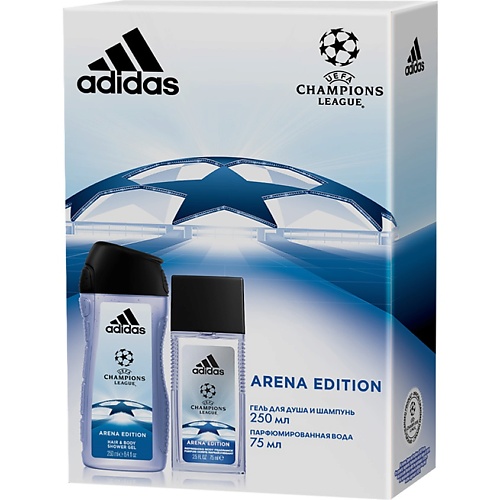 ADIDAS Подарочный набор Champion League III Arena Edition adidas uefa champions league champions edition eau de toilette 100