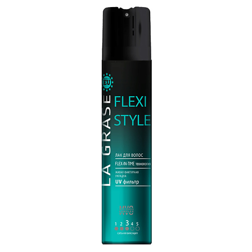 LA GRASE Лак для волос Flexi Style поводок рулетка flexi new classic cat xs до 8 кг 3 м трос розовая