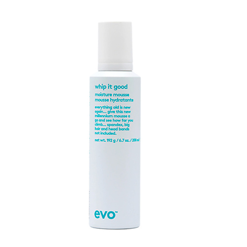 EVO [взбитый] мусс для увлажнения и легкой фиксации волос whip it good moisture mousse мусс для укладки волос сильной фиксации studio