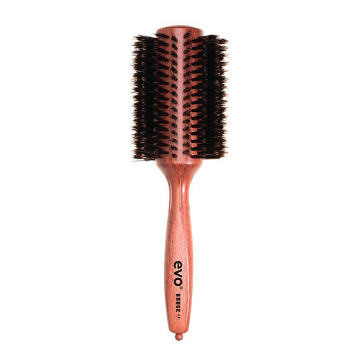 EVO [Брюс] Круглая щетка с натуральной щетиной для волос 38мм evo bruce 38 natural bristle radial brush расческа charites щетка для выпрямления волос с натуральной щетиной