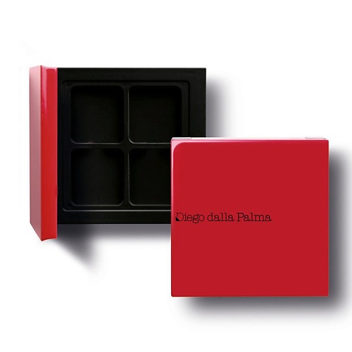 DIEGO DALLA PALMA MILANO Магнитный футляр для теней Refill System футляр для монет наушников на кнопке красный