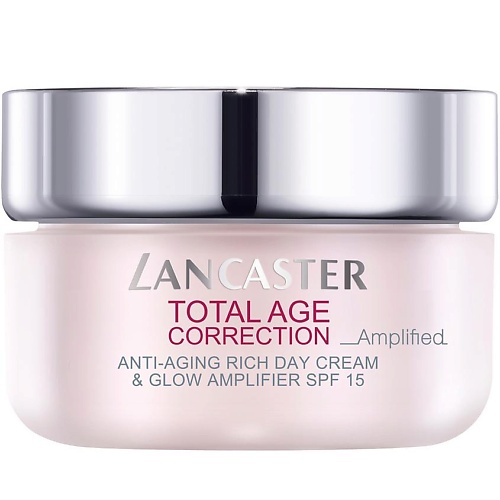 LANCASTER Крем Total Age Correction Amplified Anti-Aging Rich Day Cream & Glow Amplifier SPF15