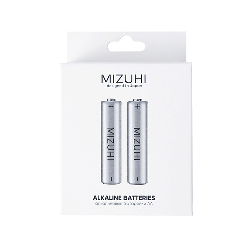 MIZUHI Батарейки MIZUHI, тип АА светодиодная фигура оленёнок в шапке 7 × 25 × 7 см акрил 10 led батарейки аах2 не в комплекте свечение белое