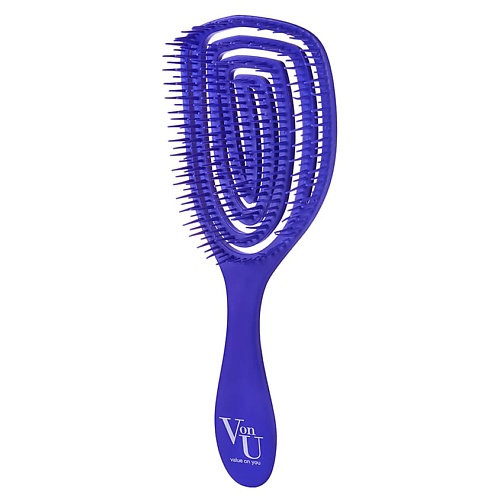 Массажная расческа для распутывания волос SPIN BRUSH Blue VON000012 - фото 1