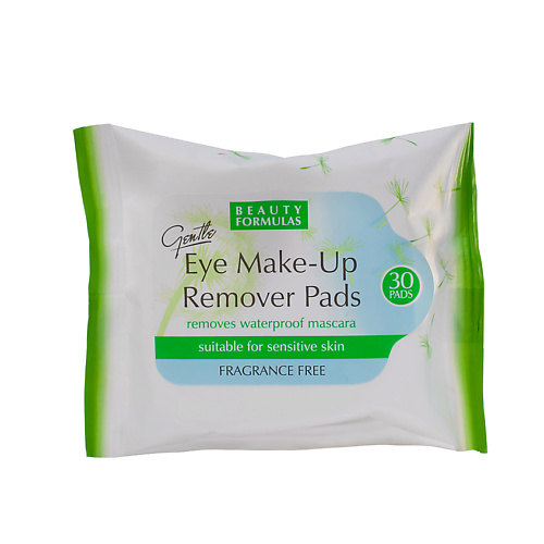 BEAUTY FORMULAS Диски для снятия макияжа с глаз для чувствительной кожи once more мицеллярные диски для снятия макияжа 1