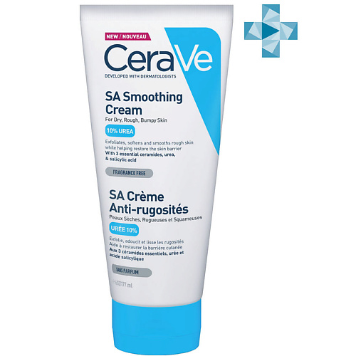 CERAVE SA Смягчающий крем для сухой, огрубевшей и неровной кожи Rough and Bumpy Skin