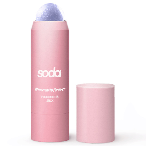 SODA HIGHLIGHTER STICK #mermaidsforever Хайлайтер-стик soda хайлайтер from my heart cuteadventure