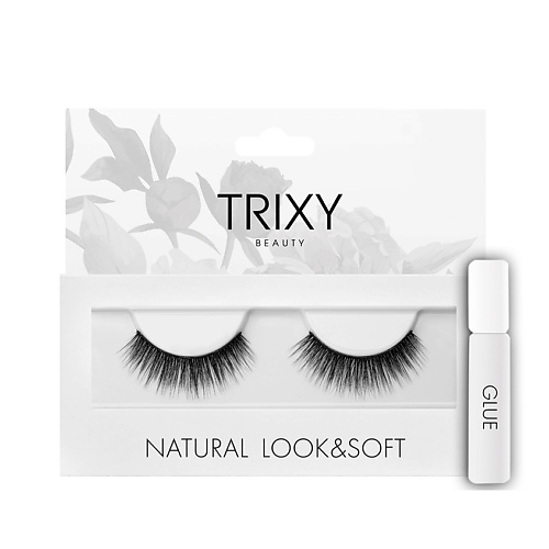 TRIXY BEAUTY Накладные ресницы с клеем арт. 711 bee aroma накладные ресницы пучки 10дс 1