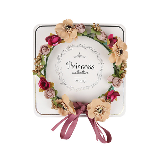 TWINKLE PRINCESS COLLECTION Ободок для волос Flowers Pink twinkle princess collection ободок для волос bride to be