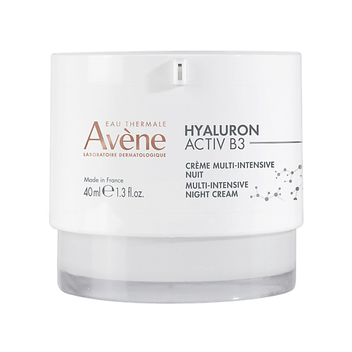 Крем для лица AVENE Интенсивный регенерирующий ночной крем Hyaluron Activ B3 Multi-Intensive Night Cream