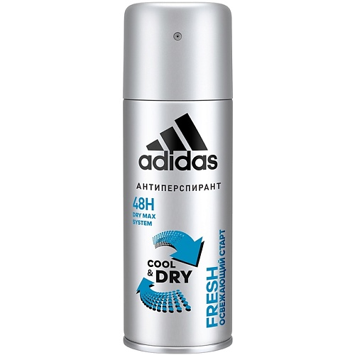 ADIDAS Дезодорант-спрей для мужчин Cool&Dry Fresh adidas дезодорант спрей cool