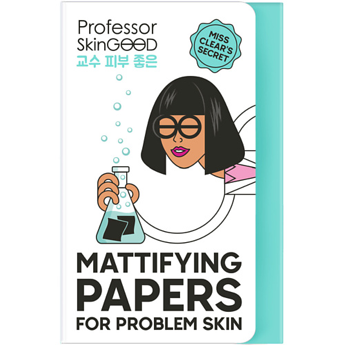 PROFESSOR SKINGOOD Матирующие салфетки для проблемной кожи полоски для носа professor skingood  heads killer 2 шт