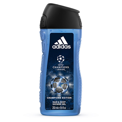 ADIDAS Гель для душа для тела и волос для мужчин UEFA Champions League Champions Edition adidas uefa champions league victory edition refreshing body fragrance 75
