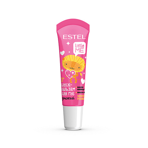 ESTEL PROFESSIONAL Блеск-бальзам для губ детский Little Me estel professional краска гель для волос оттенок 76 коричнево фиолетовый нюанс 60 мл