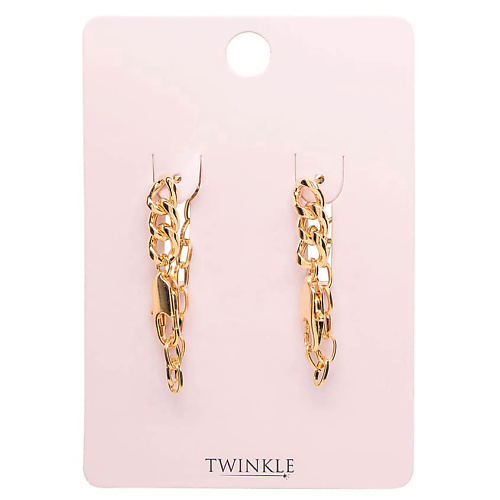 TWINKLE Серьги GOLDEN CHAIN