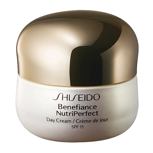 SHISEIDO Дневной Крем Benefiance Nutriperfect SPF 15 лосьон для лица shiseido concentrate увлажняющий 100 мл