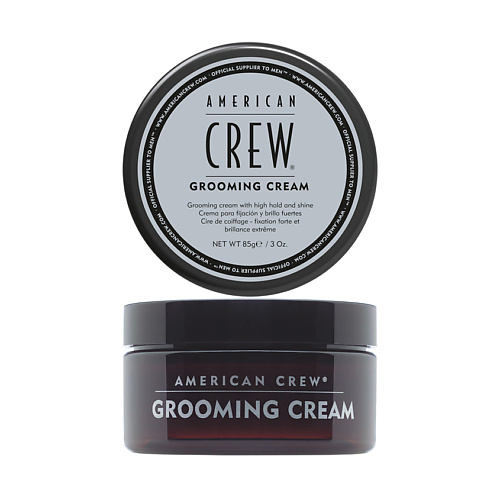 AMERICAN CREW Крем для укладки волос и усов сильная фиксация и высокий уровень блеска Grooming Cream воск для укладки волос сильная фиксация alpha