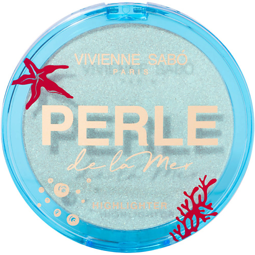 Хайлайтер для лица VIVIENNE SABO Хайлайтер Perle de la mer гели для бровей vivienne sabo гель для бровей сверхсильной фиксации brow jelly gel perle de la mer