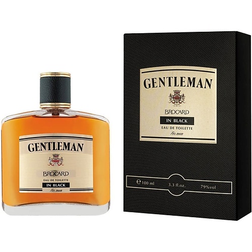 BROCARD Gentleman In Black 100 givenchy gentleman eau de parfum boisée 50