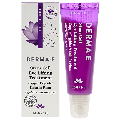 восстанавливающий крем против морщин derma e 113 г Крем для лица DERMA-E Крем для кожи вокруг глаз восстанавливающий Stem Cell Lifting Eye Treatment