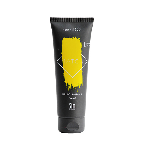 SENSIDO MATCH Оттеночный бальзам для волос желтый неон Match Hello Banana (neon) чехол для ппластиковых карт 3отд неон горизонтальный ассорти
