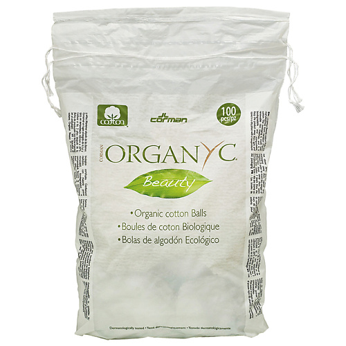 ORGANYC Ватные шарики из органического хлопка bella ватные диски из органического хлопка cotton 60 0