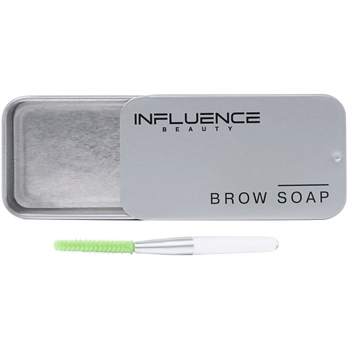 INFLUENCE BEAUTY Средство для фиксации бровей BROW ROBOT с силиконовой щеточкой eclat мыло для укладки бровей со щеточкой eyebrow styling soap