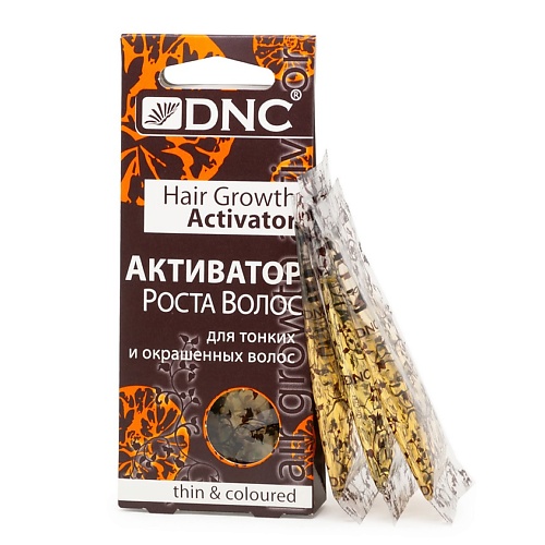 DNC Масло для тонких и окрашенных волос Активатор роста Hair Growth Activator золотой шелк разогревающая маска активатор роста 500