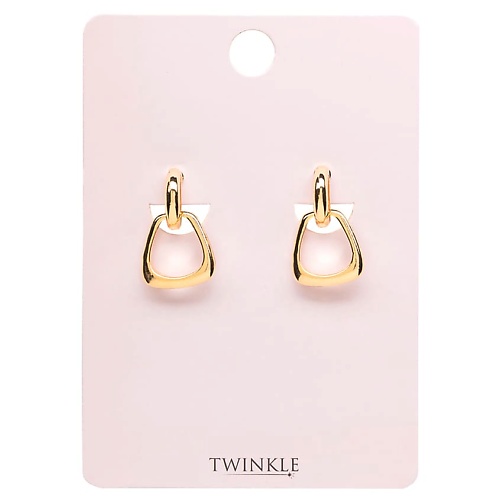 TWINKLE Серьги-клипсы CLASSIC GOLD