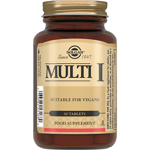 SOLGAR Витаминно-минеральный комплекс Мульти-1 1650 мг solgar l карнитин 500 мг