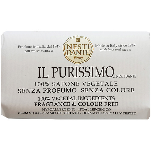 NESTI DANTE Мыло Il Purissimo nesti dante мыло romantica tuscan wisteria