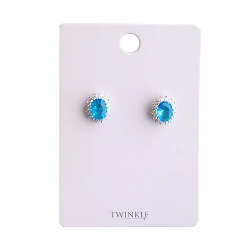 Серьги TWINKLE Серьги Blue Stone