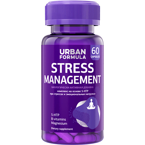 URBAN FORMULA Антистрессовый комплекс с 5-HTP Stress Management vplab витаминно минеральный комплекс для женщин ultra women s multivitamin formula