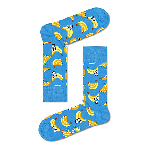 Носки HAPPY SOCKS Носки Banana Sushi 6700 men s funny socks happy sushi theme printed socks harajuku men happy hip hop novelty cute boys crew casual crazy socks for men