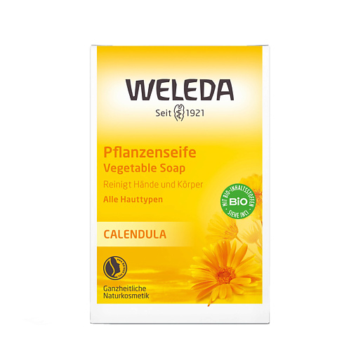 WELEDA Растительное мыло с календулой