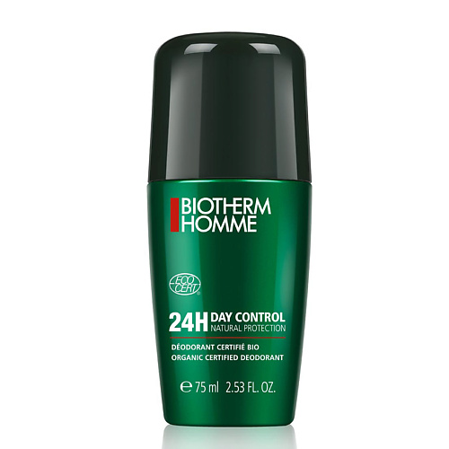 BIOTHERM Роликовый дезодорант для чувствительной кожи для мужчин Day Control Ecocert weleda мужской шариковый дезодорант без солей алюминия 50