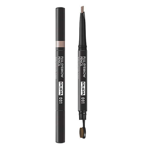 PUPA Карандаш для бровей Full Eyebrow Pencil selfie star карандаш для бровей с щеточкой eyebrow pencil