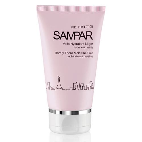 SAMPAR PARIS Крем-флюид для лица матирующий compliment гиалуроновый спрей для лица фиксатор макияжа матирующий 110