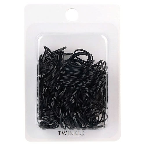 TWINKLE Набор резинок для создания причёсок BLACK размер S набор для волос полинка 5 резинок 2 см 4 краба 1 1 см ромашки микс