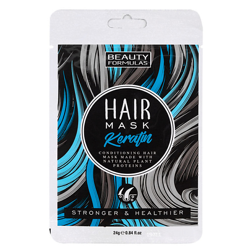 BEAUTY FORMULAS Маска для волос с кератином Keratin Hair Mask beauty formulas средство для ухода за проблемной кожей