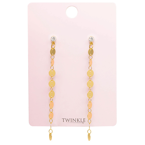 TWINKLE Серьги GOLDEN COINS