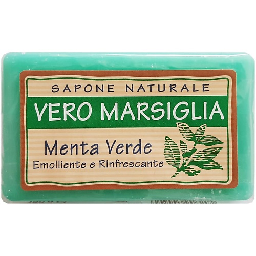 NESTI DANTE Мыло Vero Marsiglia Green Mint nesti dante мыло marsiglia in fiore lavavanda