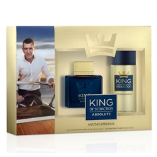 ANTONIO BANDERAS Подарочный набор King Of Seduction Absolute antonio banderas дезодорант спрей blue seduction for women